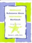 Tapa de Adolescent Substance Abuse Intervention Workbook