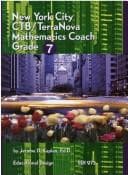 Tapa de New York City CTB/TerraNova mathematics coach, grade 7