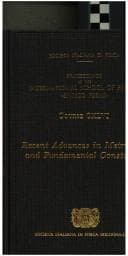 Tapa de Recent Advance in Metrology and Fundamental Constants (International School of Physics Enrico Fermi, 146) (International School of Physics ""Enrico Fermi"", 146)