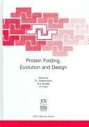 Tapa de Protein folding, evolution and design