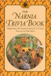 Tapa de The Narnia trivia book