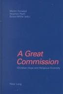 Tapa de A Great Commission: Christian Hope And Religious Diversity