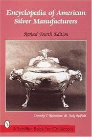 Tapa de Encyclopedia of American silver manufacturers