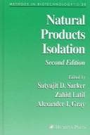 Tapa de Natural Products Isolation (Methods in Biotechnology)