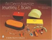 Tapa de Art deco Bakelite jewelry & boxes