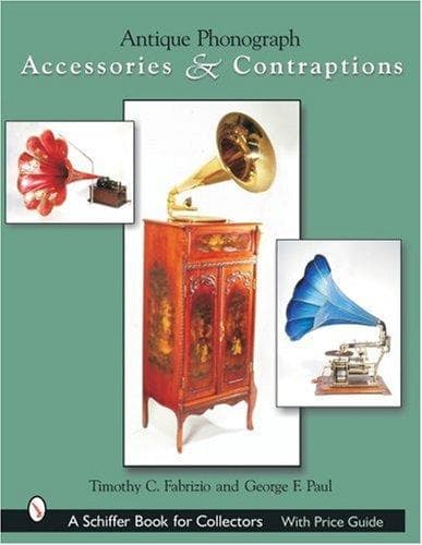 Tapa de Antique phonograph accessories & contraptions