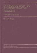 Tapa de Introduction to administrative process