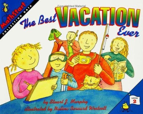 Tapa de The Best Vacation Ever (MathStart 2)