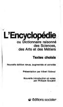 Tapa de L'Encyclopédie, ou, Dictionnaire raisonné des sciences, des arts et des métiers