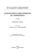 Tapa de Contes populaires persans du Khorassan. Tome II