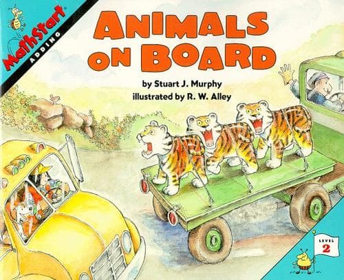 Tapa de Animals on Board (MathStart 2)