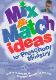 Tapa de Mix & match ideas for preschool ministry