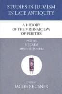 Tapa de A History of the Mishnaic Law of Purities, Part Six