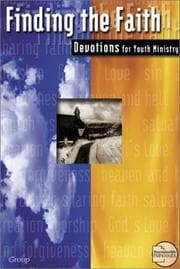 Tapa de Finding the faith devotions for youth ministry