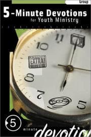Tapa de 5-minute devotions for youth ministry