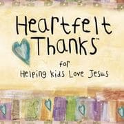 Tapa de Heartfelt thanks for helping kids love Jesus