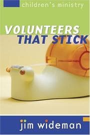 Tapa de Children's Ministry Volunteers That Stick