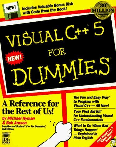 Tapa de Visual C++ 5 for dummies