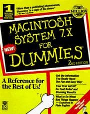Tapa de MAC OS 7.6 for dummies