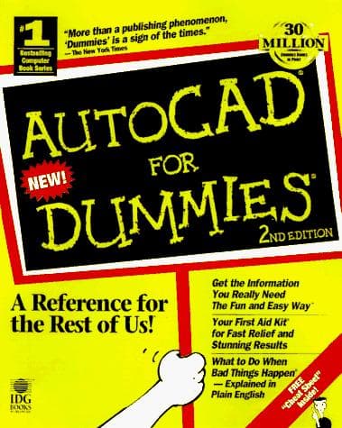 Tapa de AutoCAD release 14 for dummies
