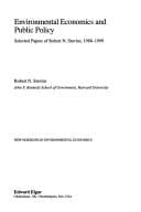 Tapa de Environmental Economics and Public Policy