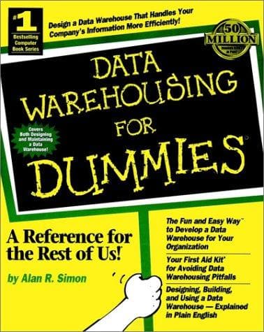 Tapa de Data warehousing for dummies