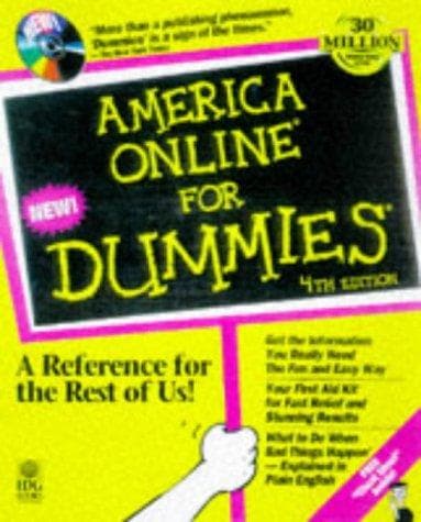 Tapa de America Online for dummies
