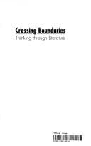 Tapa de Crossing Boundaries