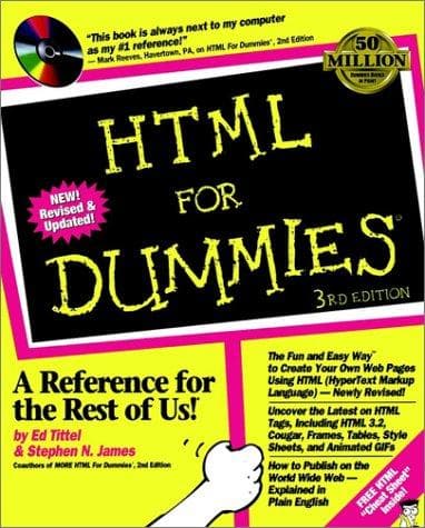 Tapa de HTML for dummies