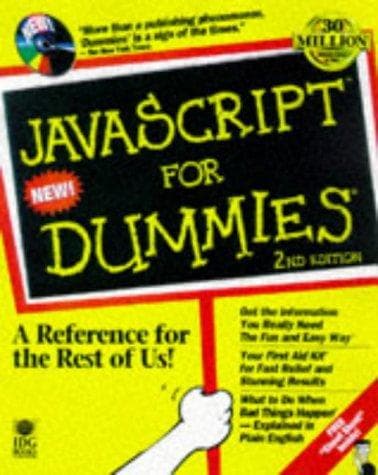 Tapa de JavaScript for dummies