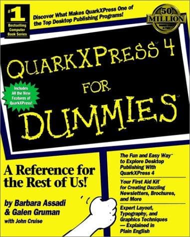 Tapa de QuarkXPress 4 for dummies