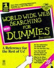 Tapa de World Wide Web searching for dummies