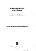 Tapa de Supporting children with dyslexia