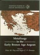 Tapa de Metallurgy in the early Bronze Age Aegean