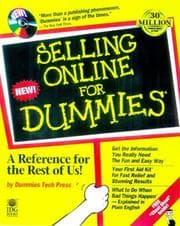 Tapa de Selling online for dummies