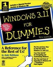 Tapa de Windows 3.11 for Dummies