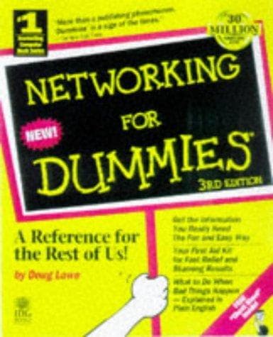 Tapa de Networking for dummies