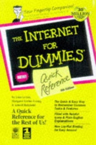 Tapa de The Internet for dummies quick reference