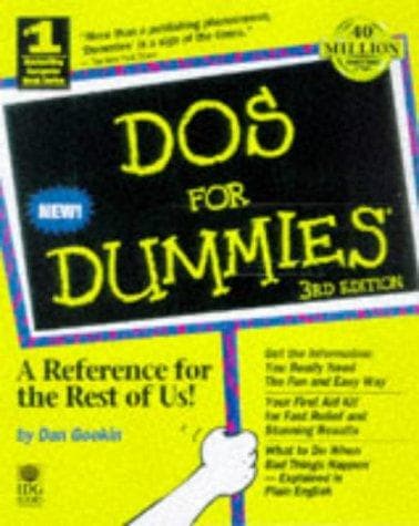 Tapa de DOS for Dummies
