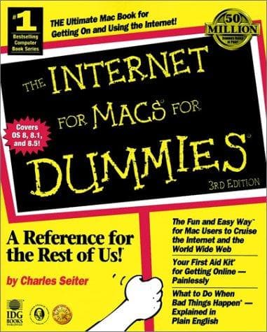 Tapa de The Internet for Macs for dummies