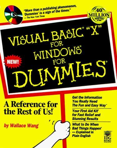 Tapa de Visual Basic 6 for Dummies (for Windows)