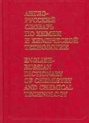 Tapa de English-Russian Dictionary of Chemistry and Chemical Technology