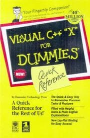 Tapa de Visual C++ 6 for dummies quick reference
