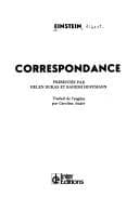Tapa de Correspondance