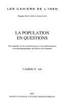 Tapa de La population en questions