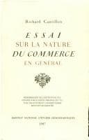 Tapa de Essai sur la nature du commerce en général