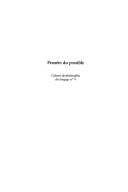 Tapa de PENSÉES DU POSSIBLE