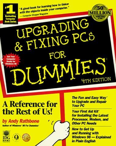 Tapa de Upgrading & fixing PCs for dummies