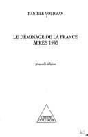 Tapa de Le déminage de la France après 1945