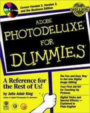Tapa de Adobe PhotoDeluxe for dummies
